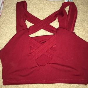 Red Criss Cross Bikini!